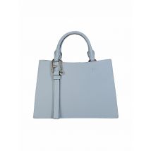 FURLA Ledertasche - Tote Bag NUVOLA Medium hellblau