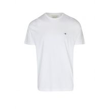 GANT T-Shirt Regular Fit weiss | S