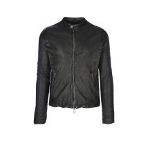 GIORGIO BRATO Lederjacke schwarz | 48