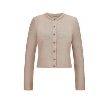 GOTTSEIDANK Trachtenstrickjacke MIRL beige | L