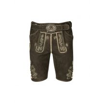 GWEIH & SILK Trachten Lederhose Steirer Panther braun | 56