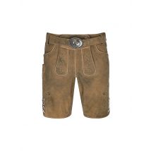 GWEIH & SILK Lederhose LEO hellbraun | 50