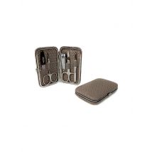 HAMMANN Ledermanikürset (Taupe/ 5 teilig)