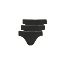 HUBER Slip 3er Pkg Just Comfort Schwarz schwarz | S