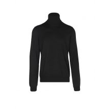 HUGO Rollkragenpullover SAN THOMAS schwarz | M