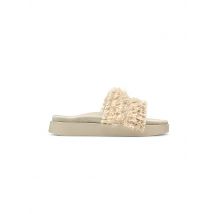 INUIKII Pantoletten FRAYED BAND creme | 39