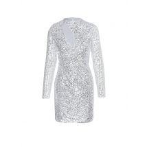 JUNE FRIDAYS Cocktailkleid silber | 40