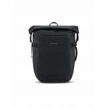 KAPTEN & SON Rucksack LISBON, erweiterbar schwarz