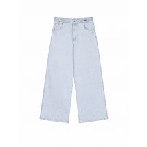 KARO KAUER Jeans Wide Fit hellblau | XL