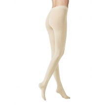 KUNERT Strickstrumpfhose WINTER DREAMS winterweiss creme | M