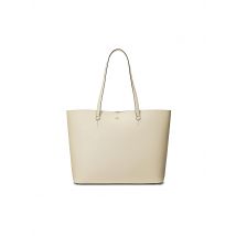 LAUREN RALPH LAUREN Ledertasche - Shopper KARLY TOTE Large creme