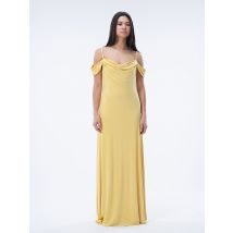 LAUREN RALPH LAUREN Anlasskleid SCHETNAY gelb | 34