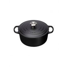 LE CREUSET Bräter rund Signature 20cm (Schwarz) schwarz