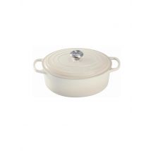 LE CREUSET Bräter oval Signature 31cm Meringue creme