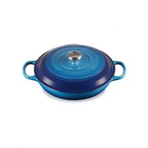 LE CREUSET Gourmet Profitopf 30cm/3,5l SIGNATURE Azure  blau