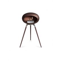 LE FEU Kamin 79cm GROUND HIGH Dunkelbraun  braun