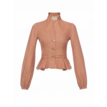 LENA HOSCHEK Leinenblazer MARGOT koralle | M