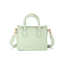 LES VISIONNAIRES Ledertasche - Tote Bag LENI SILKY Small mint