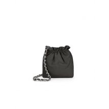 LES VISIONNAIRES Ledertasche - Bucket Bag LILOU SILKY schwarz