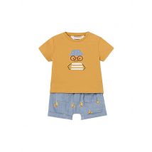 MAYORAL Baby Set 2-teilig T-Shirt und Shorts gelb | 56