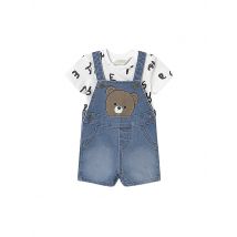 MAYORAL Baby Set 2-teilig T-Shirt und Latzhose blau | 68