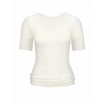 MEY T-Shirt EXQUISITE weiss creme | 46