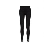 MEY Loungewear Leggings WOOL LOVE schwarz schwarz | L/XL