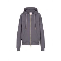 MEY Loungewear Sweatjacke SMOOTH serious grey grau | L