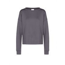 MEY Loungewear Sweathsirt SMOOTH serious grey grau | S