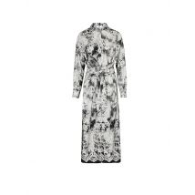 MSGM Hemdblusenkleid  schwarz | 42