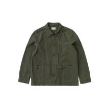 NUDIE JEANS Overshirt Barney grün | M