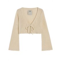 OAS Strickjacke VACAY creme | XL