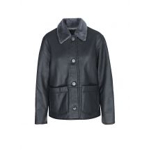 OFFICINE GENERALE Shearlingjacke  LAURENCE grau | S