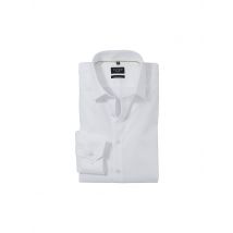 OLYMP NO.6 Hemd SUPER SLIM weiss | 37