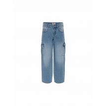 ONLY Mädchen Jeans Wide Fit KOGHARMONY hellblau | 152