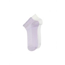 OOLEY Socken 2er Pkg. ELEGANT S. Lilac/White  lila | 39-43