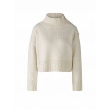 OUÍ Rollkragenpullover creme | 36