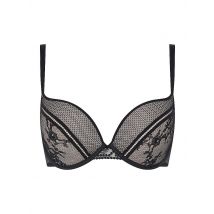 PASSIONATA Push-Up BH OLIVIA schwarz schwarz | 80A