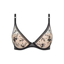 PASSIONATA BH mit Bügel SUZY beige dore schwarz  schwarz | 80B