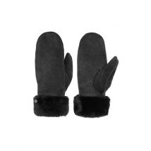 PEARLWOOD Lederhandschuhe - Fäustlinge FIONA schwarz | S