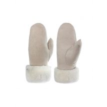 PEARLWOOD Lederhandschuhe - Fäustlinge FIONA beige | S