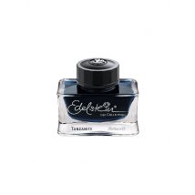 PELIKAN Tintenglas Edelstein TANZANITE  Blau-Schwarz 50ml  dunkelblau