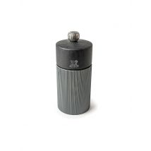 PEUGEOT Manuelle Salzmühle Line 12cm Carbon/Holz grau