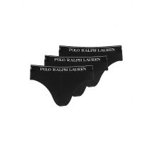 POLO RALPH LAUREN Slip 3er Pkg schwarz schwarz | M