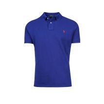 POLO RALPH LAUREN Poloshirt Custom Slim Fit blau | M