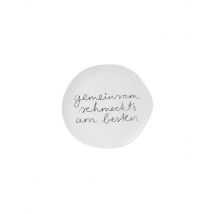 RAEDER Teller Mix & Match - Gemeinsam 22,5cm weiss