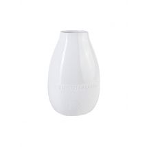 RAEDER Freiform Vase Ruhe 5-sprachig 12,5x11x20cm weiss