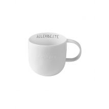 RAEDER Tasse 300ml GUTEN MORGEN Alles Freundin  weiss