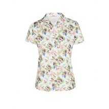 RAGWOMAN Poloshirt weiss | L