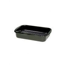 RIESS Grillpfanne mit Waffelboden 35x23cm Schwarz schwarz